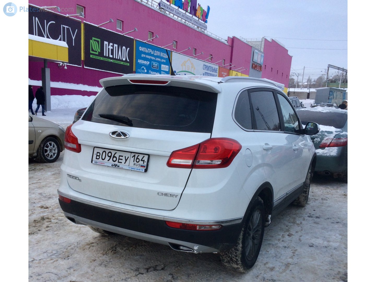 в 096 еу 164, Chery (Chirey) Tiggo 5 1st gen (M1X), facelift, 2016–2021