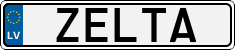 License plate of Latvia, Vanity Plates