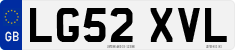 License plate of the United Kingdom, 2001 year system