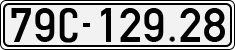 License plate of Vietnam, Cars