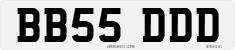 License plate of the United Kingdom, 2001 year system