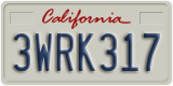 California, Passenger Car (1ABC234)