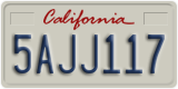 California, Passenger Car (1ABC234)