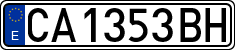 License plates of Spain, 1971 year series