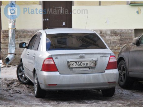 к760кк01, Toyota Corolla