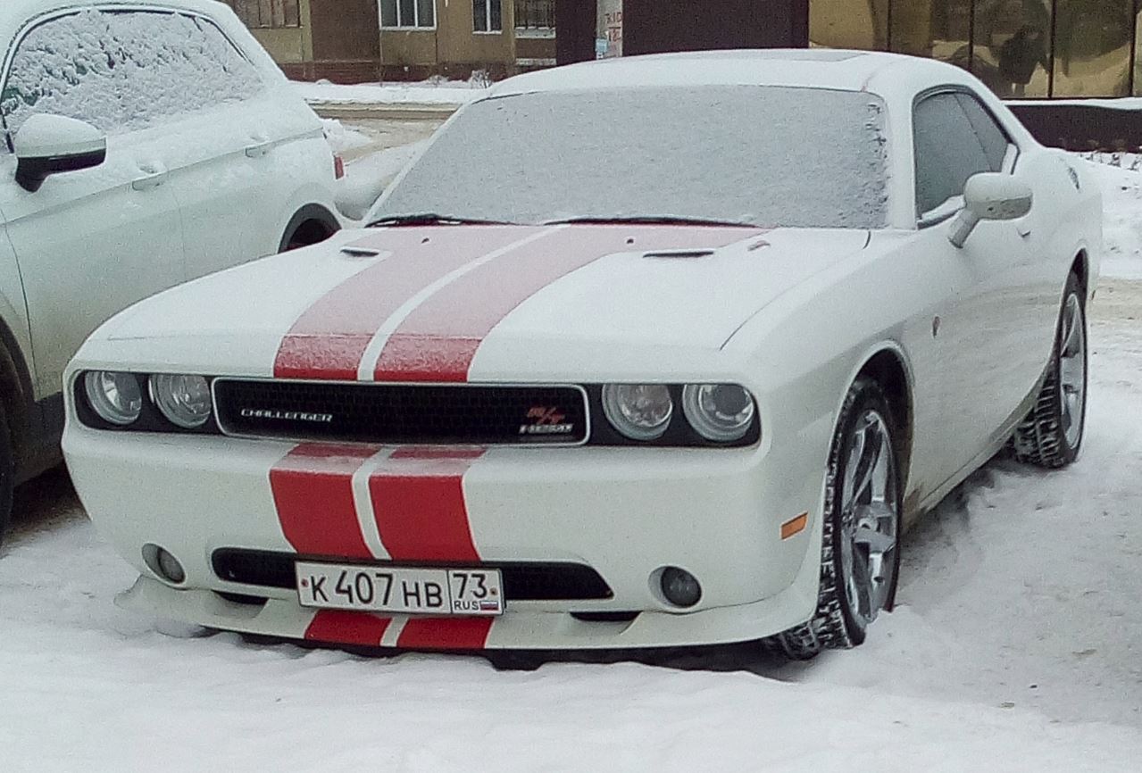 к 407 нв 73, Dodge Challenger 3rd gen (LA/LC), 2008–2014