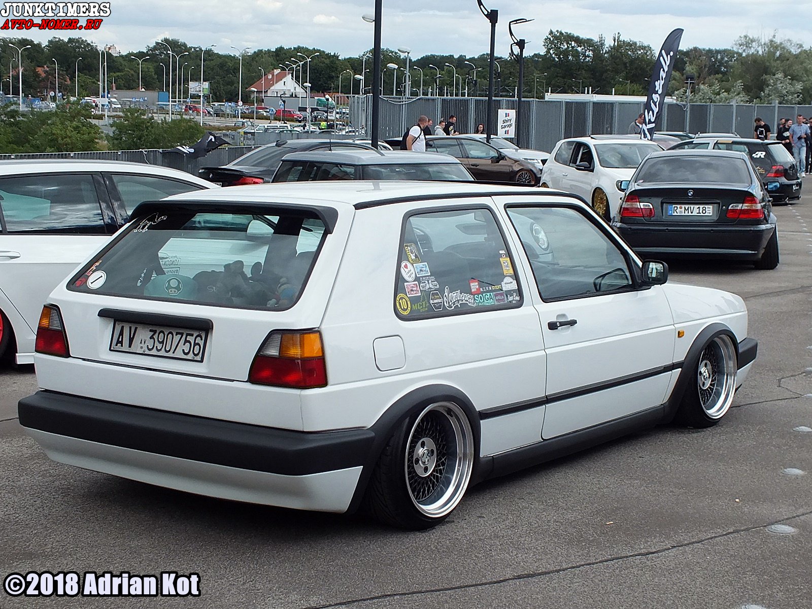 AV 390756, Volkswagen Golf 2nd gen 3-door Hatch (19/1G), 1983–1992
