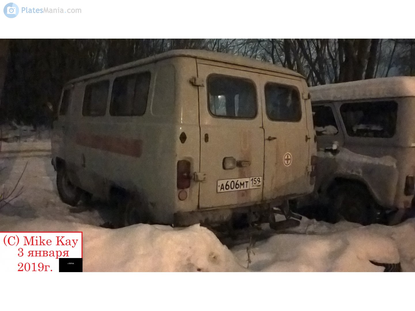 а 606 мт 159, UAZ 452 452А/3962/3741 Glassed Van, 1965–