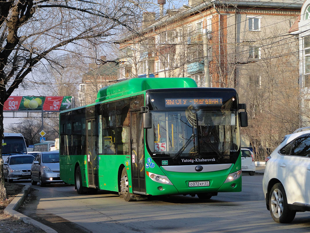 о 072 кр 27, Yutong ZK6118HA 