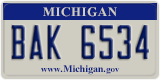 Michigan, АBC 1234
