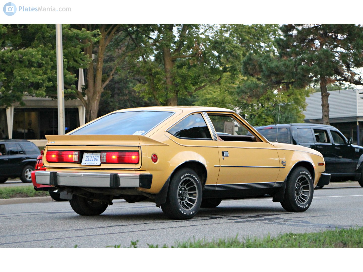 312160, AMC Spirit 1st gen 2-door Liftback (7943/8043/8143/8243/8343), 1978–1983