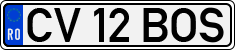License plate of Romania, Regular plates