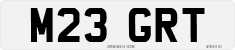 License plate of the United Kingdom, 1983 year system