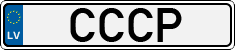 License plate of Latvia, Vanity Plates
