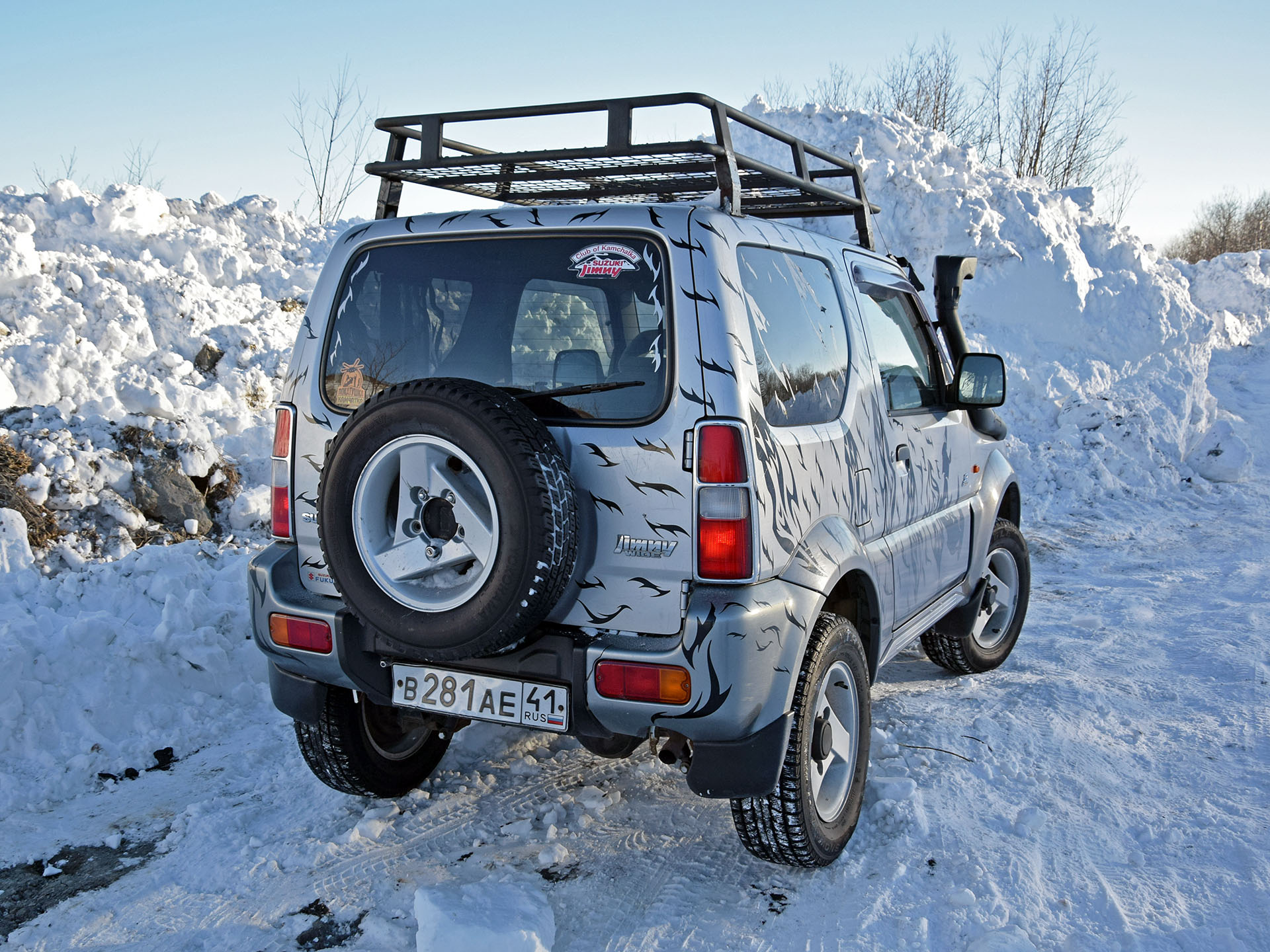 в 281 ае 41, Suzuki Jimny Wide 1st gen (JB33/JB43), 1998–2002