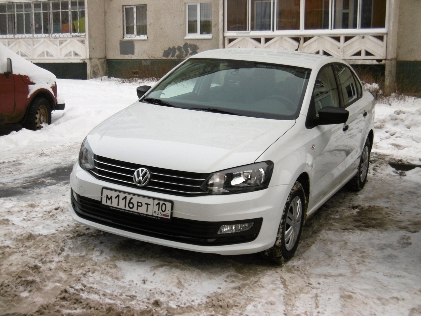 м 116 рт 10, Volkswagen Polo 5th gen Sedan (A05), 1st facelift, 2015–2020