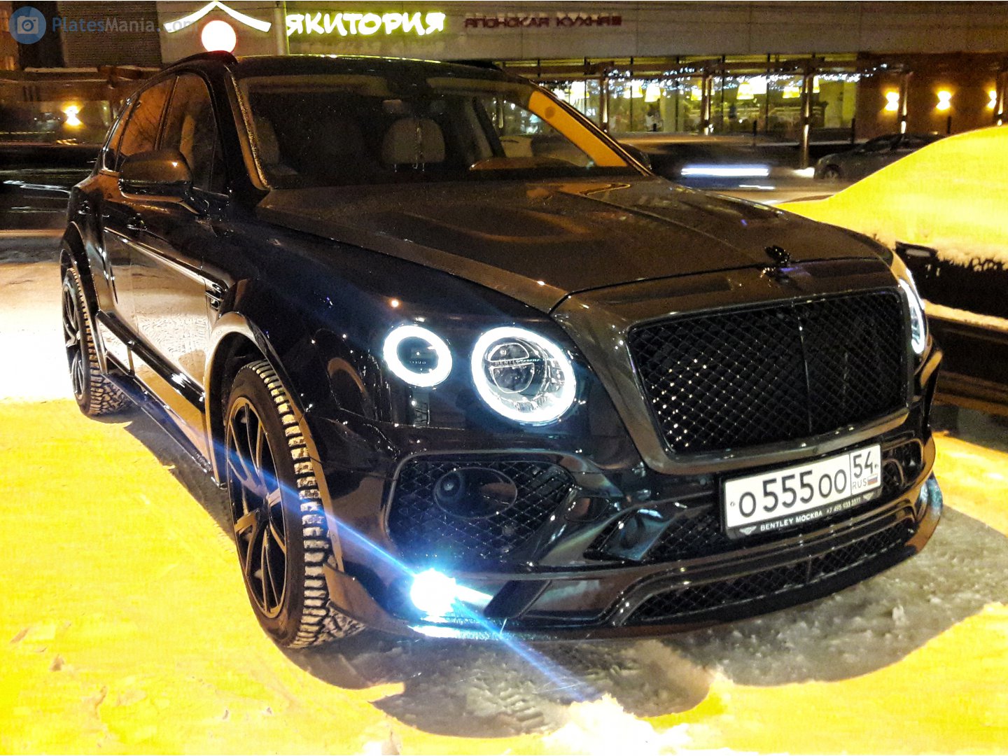 о 555 оо 54, Bentley Bentayga 1st gen (PL71), 2016–2020