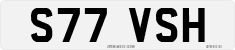License plate of the United Kingdom, 1983 year system