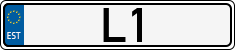 License plate of Estonia, Vanity Plates
