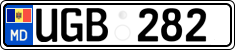 License plate of Moldova, Cars (2015)