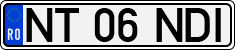 License plate of Romania, Regular plates