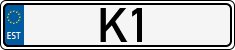License plate of Estonia, Vanity Plates