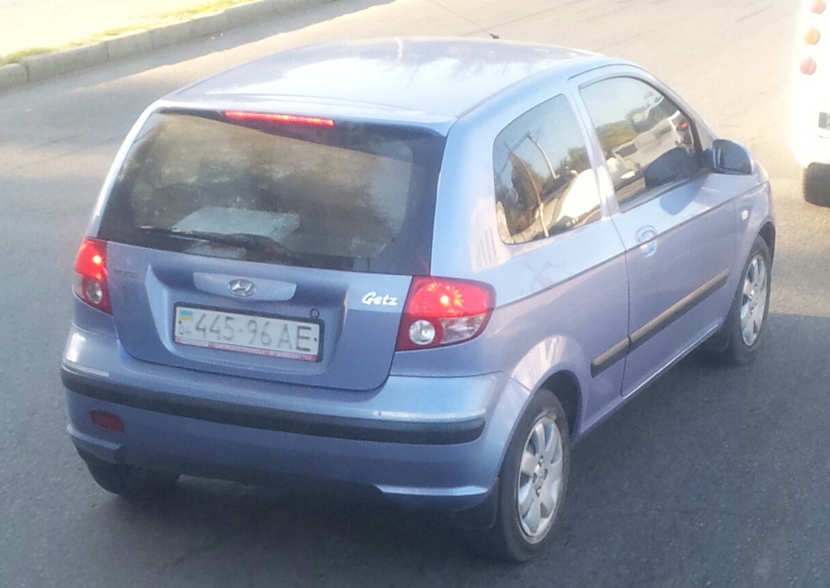 04 445-96 AE, Hyundai Getz 1st gen 3-door Hatch (TB), 2002–2005