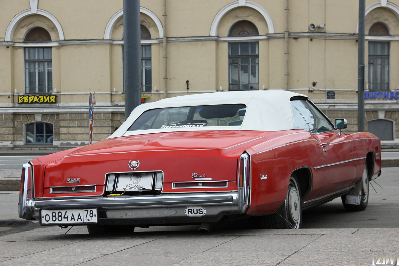 о 884 аа 78, Cadillac Eldorado 9th gen 1971/1972 Coupé (69347/L47; E-body), 1970–1972