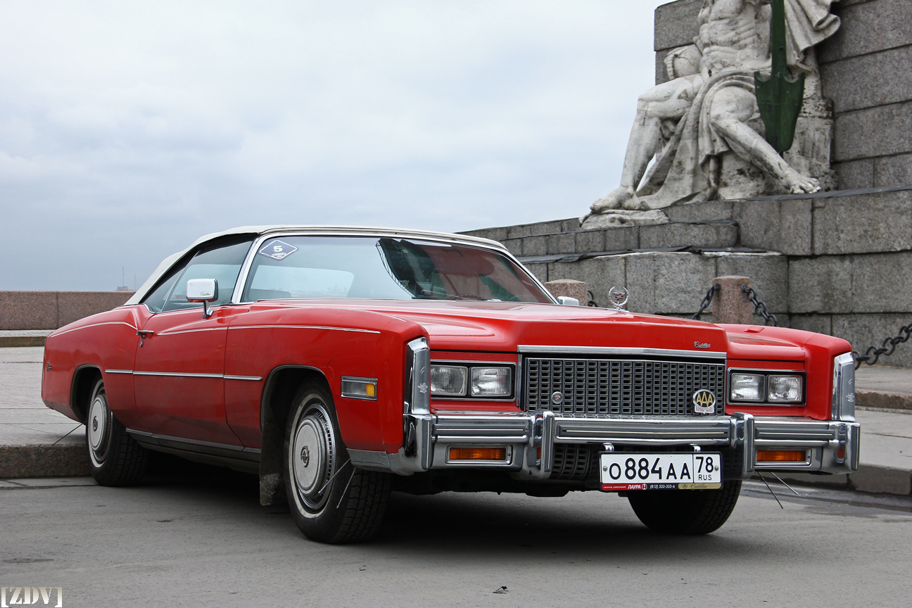 о 884 аа 78, Cadillac Eldorado 9th gen 1971/1972 Coupé (69347/L47; E-body), 1970–1972