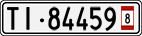 License plate of Switzerland, Provisional