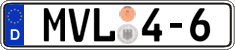 German license plate, Regional authorities