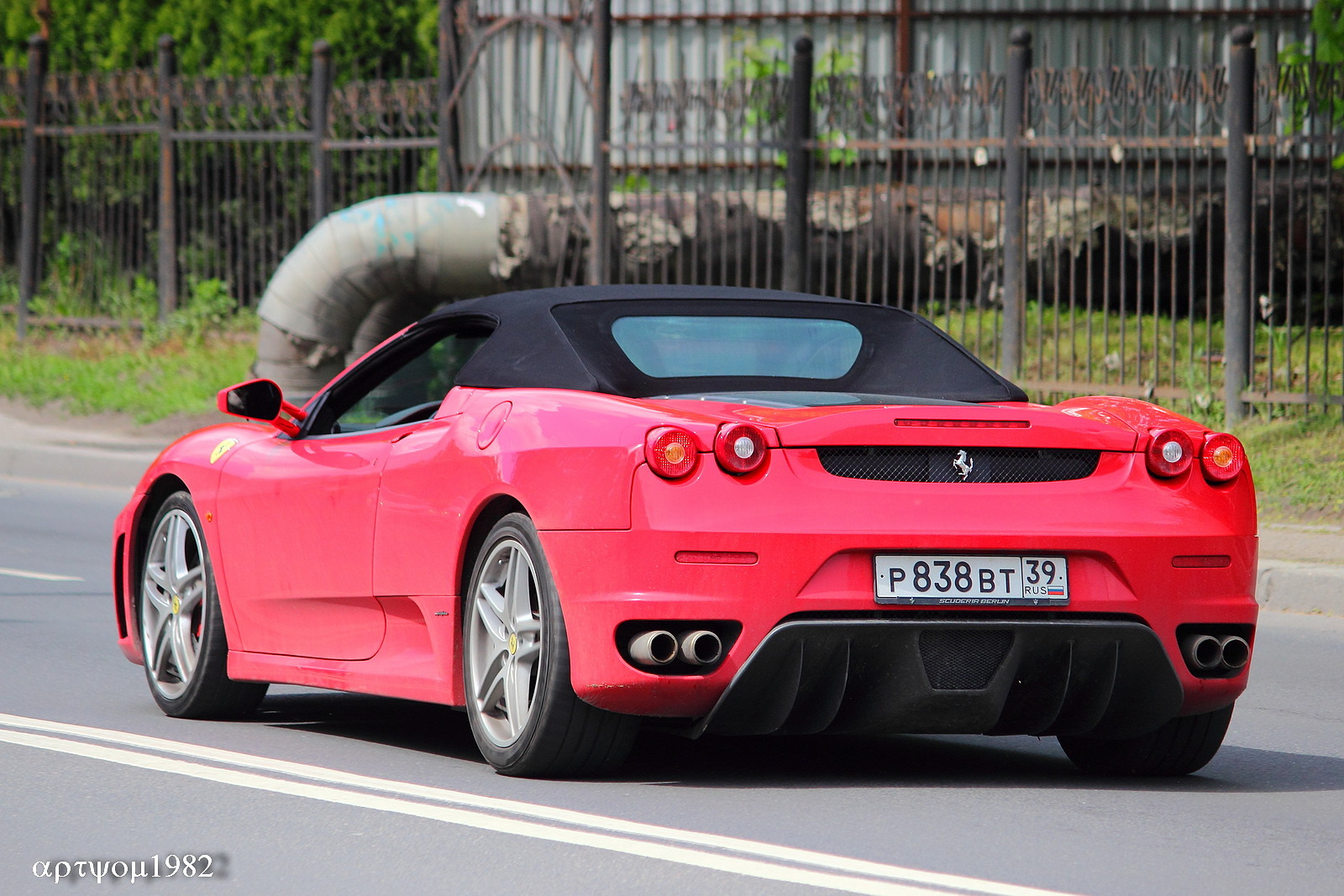 р 838 вт 39, Ferrari F430 1st gen Spider (F131), 2004–2009