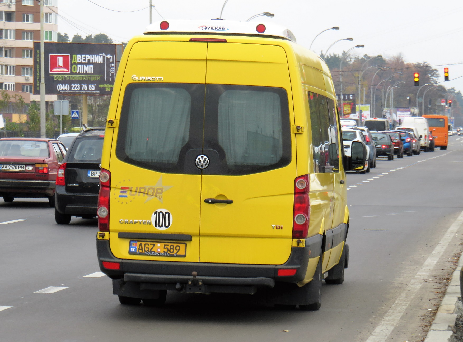 AGZ 589, Volkswagen Crafter 1st gen Van (2E/2F), 2006–2016