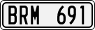 License plate of Sweden, Regular plates