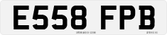 License plate of the United Kingdom, 1983 year system