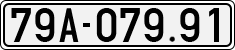 License plate of Vietnam, Cars