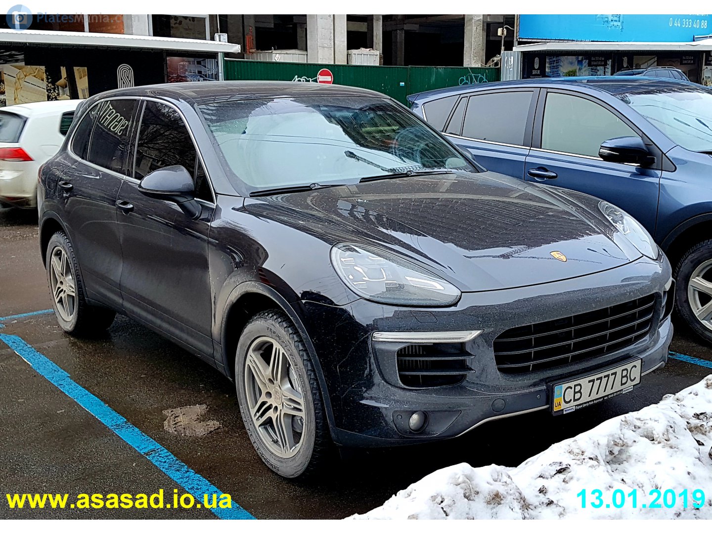 CB 7777 BC, Porsche Cayenne 2nd gen (958; 92A), facelift, 2014–2017