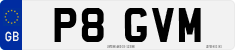 License plate of the United Kingdom, 1983 year system