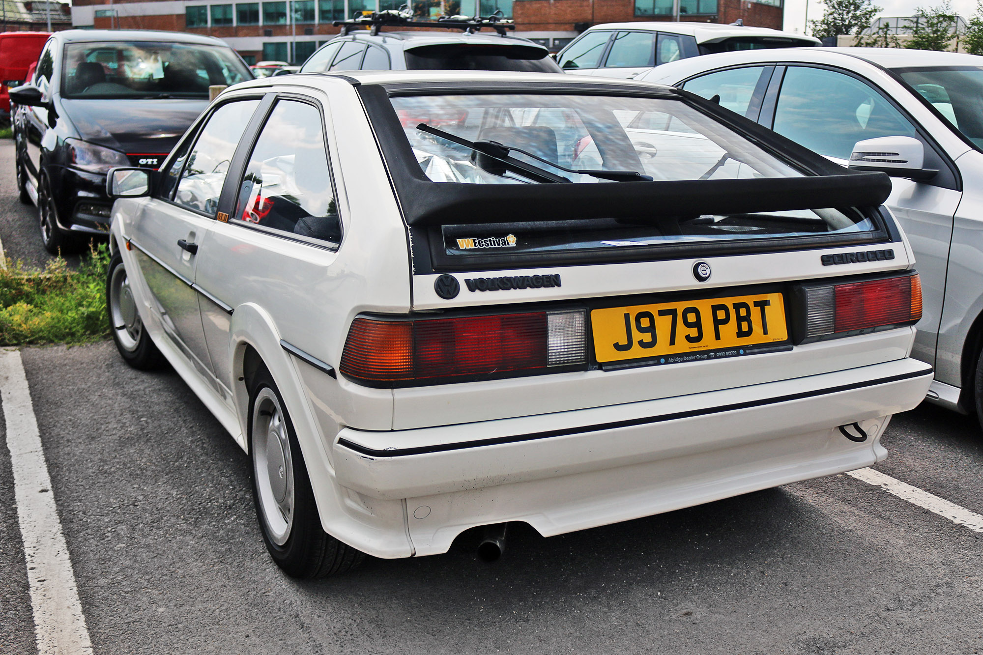 J979PBT, Volkswagen Scirocco 2nd gen (Typ 53B), 1981–1992