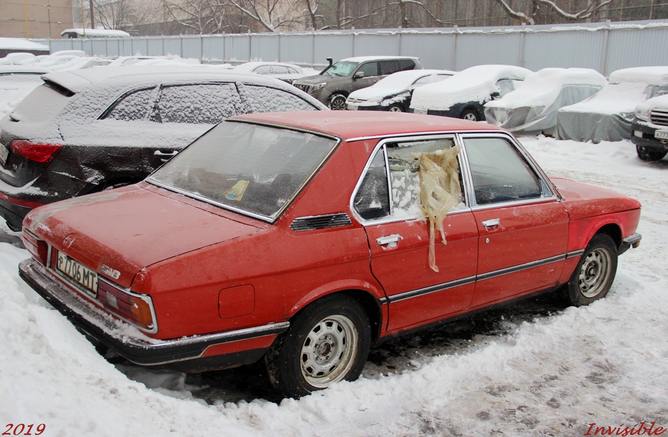р 7706 МТ, BMW 5 Series 1st gen (E12), 1972–1981
