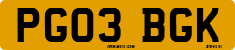 License plate of the United Kingdom, 2001 year system
