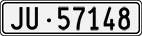 License plate of Switzerland, Cars