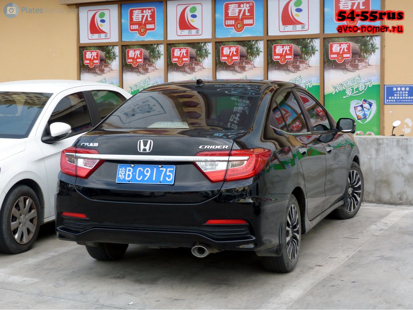 琼B·C9175, Honda Crider 1st gen (CN-market), 2013–2018