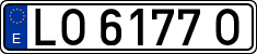 License plates of Spain, 1971 year series
