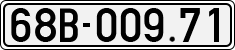 License plate of Vietnam, Cars