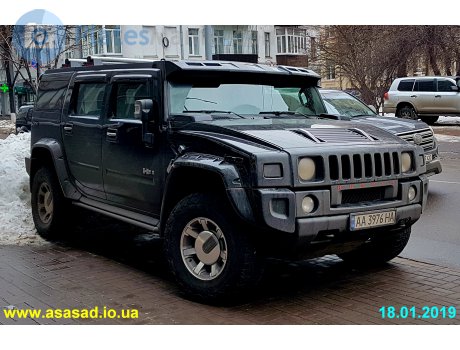 AA 3976 HA, HUMMER H2