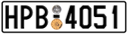 License plate of Greece, Cars