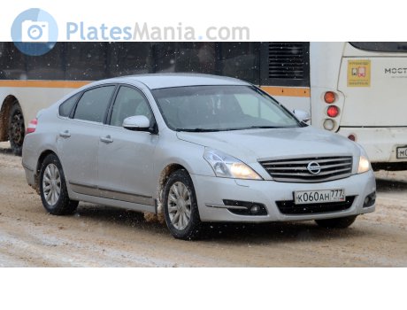 к060ан777, Nissan Teana