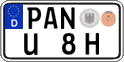 German license plate, Plates for oldtimers (type 