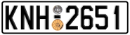 License plate of Greece, Cars